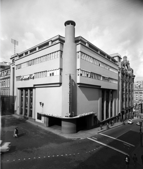 Garagem de O Comrcio do Porto. 1929-32.  Biblioteca de Arte da Fundao Calouste Gulbenkian