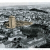 Vista area da parte nascente da cidade do Porto  Edifcio Miradouro e das instalaes da sede Social, 1968. FIMS/Per 182