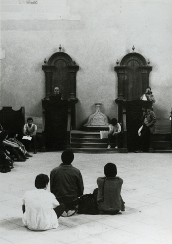 Convento de Cristo, em Tomar, 1982 - foto de Joaquim Vieira
