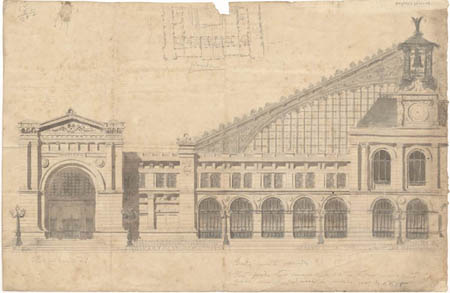 Jos Marques da Silva, Une Gare Central [atelier Laloux,1896]