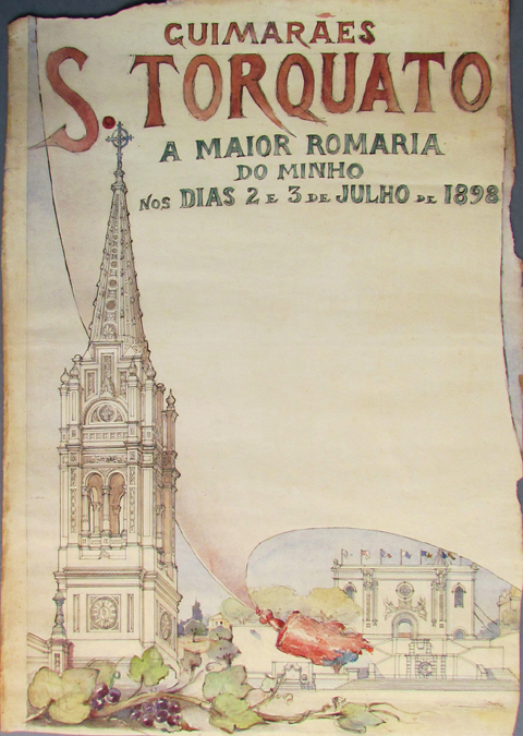 Jos Marques da Silva, Cartaz para a Romaria de So Torcato, 1898